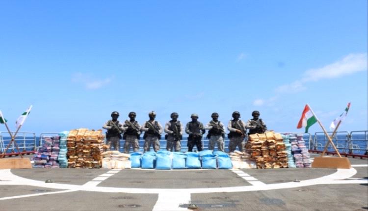 “البحرية الهندية” تنفذ أول عملية لضبط المخدرات في بحر العرب منذ انضمامها للقوات المشتركة